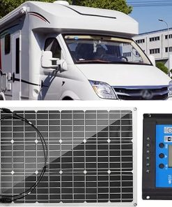 80W Portable Solar Panel Kit for Camping and Hiking Solar Charging