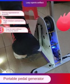 Portable Hand Cranked Generator 100 Watt USB Inverter for Camping 2