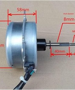 200W Three Phase Brushless AC Motor with Speed Increasing Gearbox 2