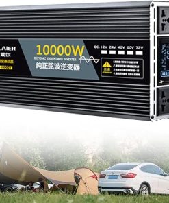 High Power Solar Inverters 2500W to 12000W Pure Sine Wave DC to AC