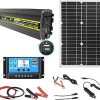 300W Solar Inverter Kit with 30A Charge Controller and 2 USB Ports 4