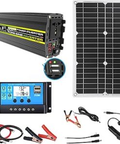 18W Monocrystalline Solar Panel Kit with 6000W Pure Sine Inverter 18W Monocrystalline Solar Panel Kit with 6000W Pure Sine Inverter