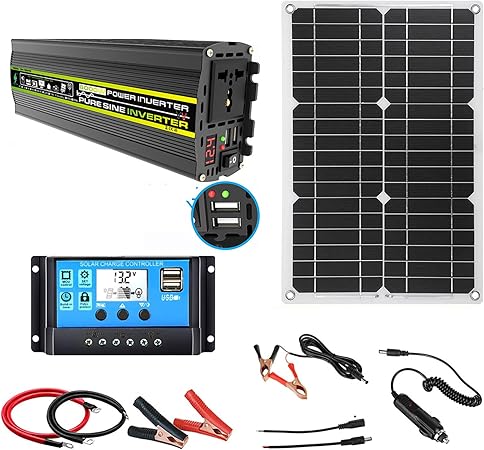 6000W 12V Pure Sine Wave Inverter Solar Kit Off-Grid Power Solution 6000W 12V Pure Sine Wave Inverter Solar Kit Off-Grid Power Solution