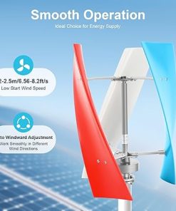 400W Vertical Axis Wind Turbine Generator for Boats and Cabins 2