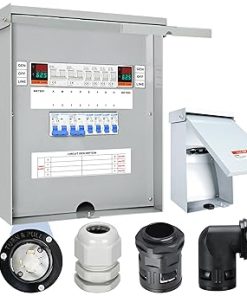 30 Amp Generator Transfer Switch Kit for Indoor Outdoor Use 30 Amp Generator Transfer Switch Kit for Indoor Outdoor Use