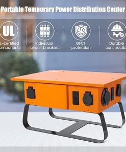 Power Distribution Box for Temporary Power Needs with UL Certified 50A 2