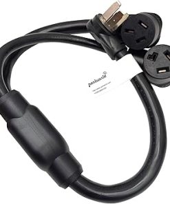 Parkworld 68000 NEMA 10-50 Splitter Cord 3FT Male Plug to Outlets
