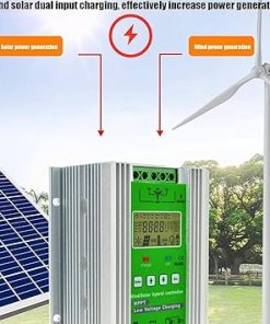 Wind Solar Hybrid Controller 12V 24V 48V MPPT LCD Display 6000W-12000W 2