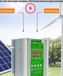 Wind Solar Hybrid Charge Controller 6000W to 12000W MPPT Regulator 2