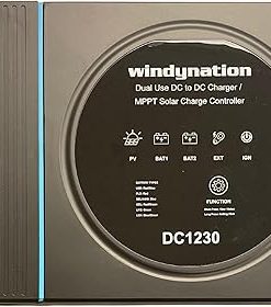 WindyNation 30 Amp DC to DC Battery Charger with MPPT Solar Controller