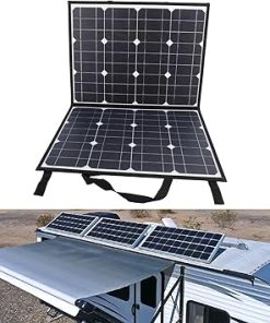 200W Portable Solar Panel High Efficiency Foldable Charger for RV Car 2