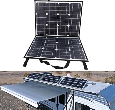 200W Portable Solar Panel High Efficiency Foldable Charger for RV Car 2 200W Portable Solar Panel High Efficiency Foldable Charger for RV Car - Image 2