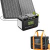 Marbero 111Wh Solar Generator 120W Power Station with 30W Solar Panel 3