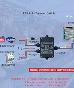 Automatic Transfer Switch for Home Generator and Surveillance Systems 2