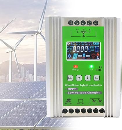 15000W Solar Wind MPPT Controller 30A Charge Load for Home RV Boat 15000W Solar Wind MPPT Controller 30A Charge Load for Home RV Boat