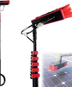 High Altitude Window Cleaning Brush Water Fed Telescopic Pole 18Ft