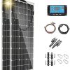Flexible 50W Solar Panel Kit with 2 Monocrystalline Panels and Controller 4