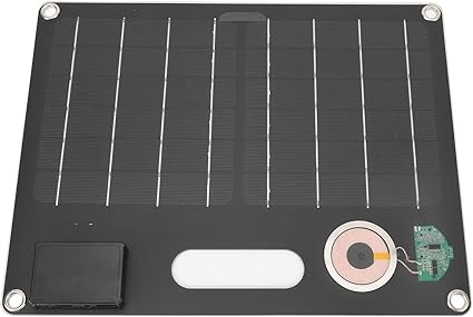 Compact Mono Solar Panel with USB Ports for Mobile Energy Use 2 Compact Mono Solar Panel with USB Ports for Mobile Energy Use - Image 2