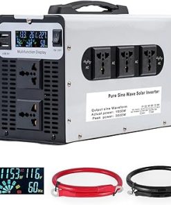 1500W Pure Sine Wave Inverter Charger for Off-Grid Emergency Power
