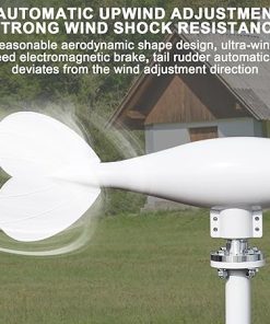800W 12V 24V Wind Turbine Generators for Home Use and Energy Production 2