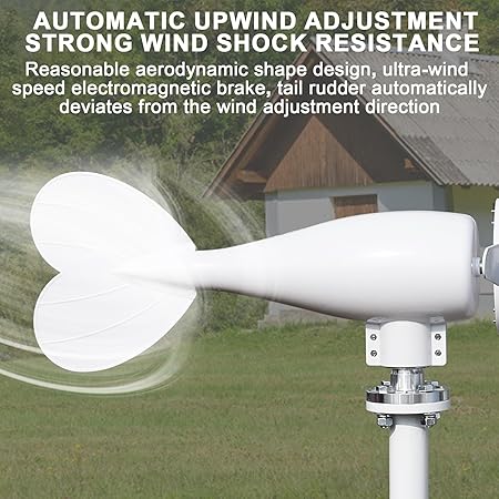 800W 12V 24V Wind Turbine Generators for Home Use and Energy Production 2 800W 12V 24V Wind Turbine Generators for Home Use and Energy Production - Image 2