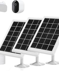 Camera Solar Panel Charger Compatible with Pro 5S 2K and More