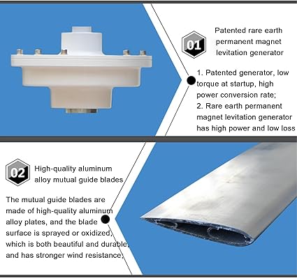 5000W Wind Turbines Rare Earth Magnetic Generator for Off-Grid Use 2 5000W Wind Turbines Rare Earth Magnetic Generator for Off-Grid Use - Image 2