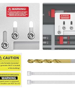 Marsflex 50 Amp Generator Cord Power Inlet Box and Interlock Kit 2