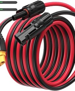 25FT 10AWG Solar Connector XT60 Adapter Extension Cable for RV