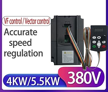 380V VFD 1.5kW to 7.5kW Variable Frequency Drive for 3-Phase Motors 2 380V VFD 1.5kW to 7.5kW Variable Frequency Drive for 3-Phase Motors - Image 2