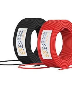 100FT UV Resistant Tinned Stranded Copper Solar Wire Cable 8 AWG