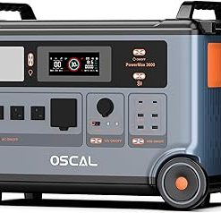 OSCAL Powermax3600 Solar Generator 3600Wh Solar Power Station