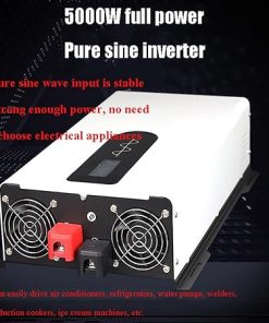 KW 12V to 220V Pure Sine Wave Inverter with Smart Display 2200W 2