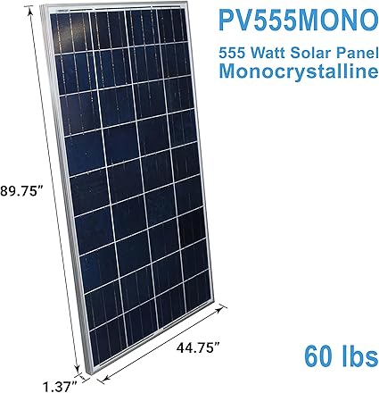 Pack of 31 Monocrystalline 555W Solar Panels for Harsh Environments 2 Pack of 31 Monocrystalline 555W Solar Panels for Harsh Environments - Image 2
