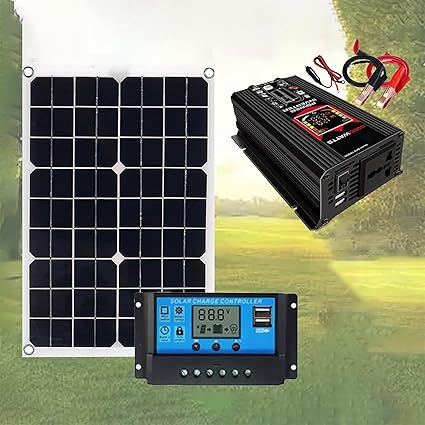 18W 12V Solar Panel Kit with 6000W Inverter for Home and Car 18W 12V Solar Panel Kit with 6000W Inverter for Home and Car