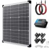 Twin PV Wire Solar Panel Extension Cable 50FT 10AWG with IP68 Connectors 4