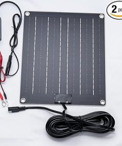 12V 10 Watt Solar Battery Charger for Dump Trailers by Load Trail