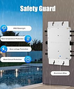 1200W Solar Micro Inverter with LCD Display for Home or Business 2