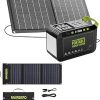 Marbero 88Wh Solar Generator with 21W Solar Panel and 10000mAh Power Bank 4