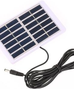 1.2W 6V Solar Panel Kit with DC Output for Battery Charger Portable