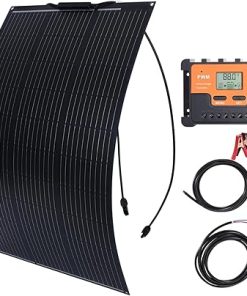 100W Flexible Solar Panel Kit with 30A Charge Controller for RV