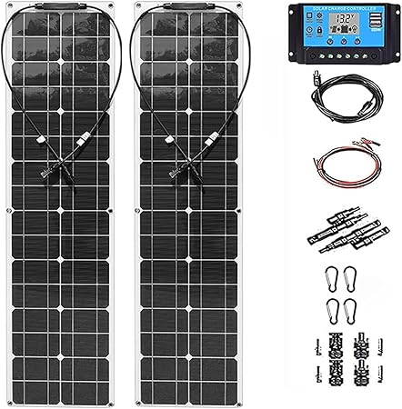 200W Flexible Solar Panel 400W Monocrystalline Solar Charger for RV 200W Flexible Solar Panel 400W Monocrystalline Solar Charger for RV