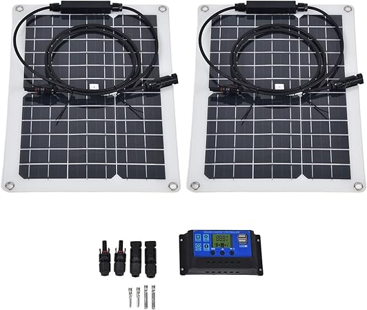 15W Monocrystalline Solar Panel Kit with 50A Controller for Boats 15W Monocrystalline Solar Panel Kit with 50A Controller for Boats