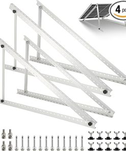 Lightweight Solar Panel Mounting Brackets for Roof RV Boat Camper Lightweight Solar Panel Mounting Brackets for Roof RV Boat Camper