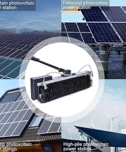 Solar Photovoltaic Panel Cleaning Brush with Adjustable Water Supply 2