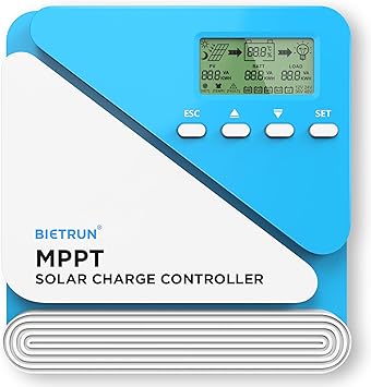 30A MPPT Solar Charge Controller with Bluetooth WiFi App Control 2 Pack MC4 Extension Cables 2 30A MPPT Solar Charge Controller with Bluetooth WiFi App Control 2 Pack MC4 Extension Cables - Image 2
