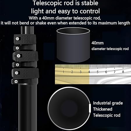 Solar Panel Cleaning Brush Kit with Extendable 3.5m Water Fed Rod 2 Solar Panel Cleaning Brush Kit with Extendable 3.5m Water Fed Rod - Image 2