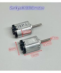 50pcs K10 DC Electronic Starter 3V 20000rpm for Digital Cameras 2