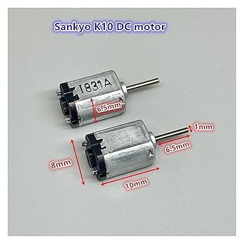 50pcs K10 DC Electronic Starter 3V 20000rpm for Digital Cameras 2 50pcs K10 DC Electronic Starter 3V 20000rpm for Digital Cameras - Image 2