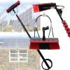 Solar Panel Cleaning Brush 4-8m Telescopic Tool for Windows 3